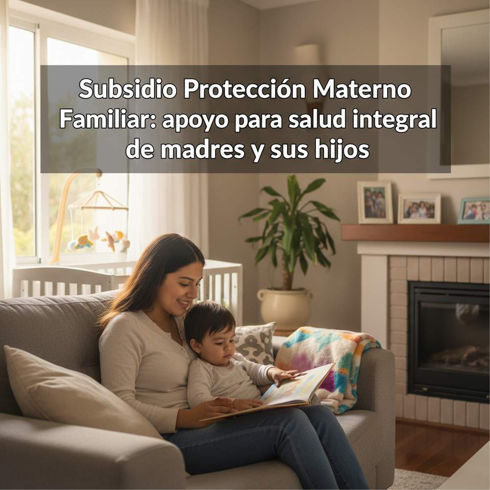 Subsidio Protección Materno Familiar: apoyo para salud integral de madres y sus hijos
